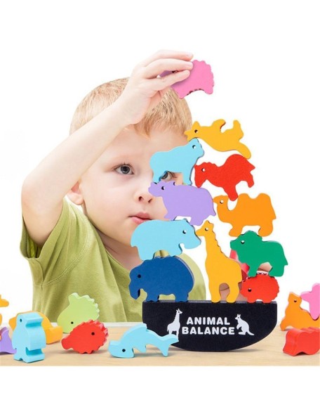 Wooden Animal Balance Toy