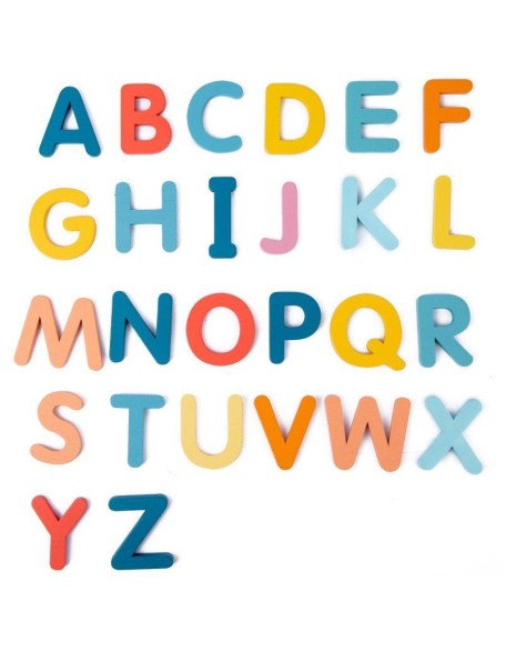 Wooden Alphabet Spelling Cards