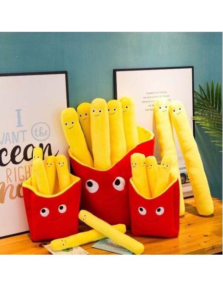 French Fries Plush Pillow Toy