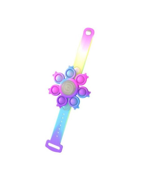 Spinning Light Up Pop Fidget Bracelet