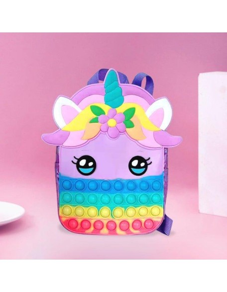 Unicorn Pop Fidget Backpacks