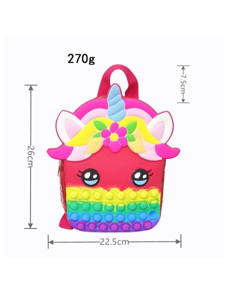 Unicorn Pop Fidget Backpacks