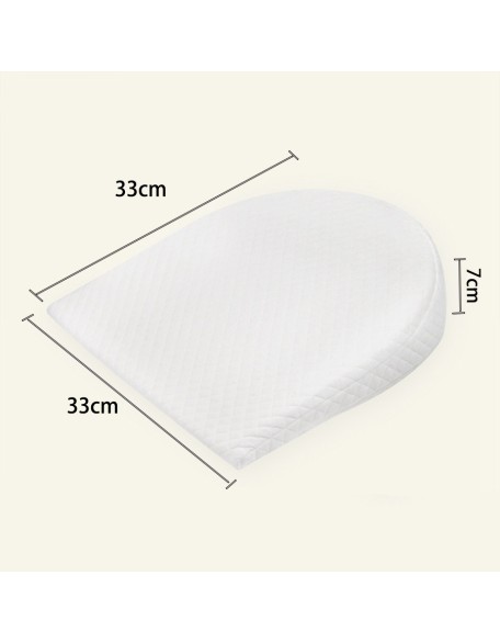 Baby anti-vomiting ramp pillow Baby nursing pillow feeding side sleeping side anti-spillage baby pillow